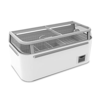 745L Supermarket Island Freezer With Glass Sliding Lids - Thermaster ZCD-E185G