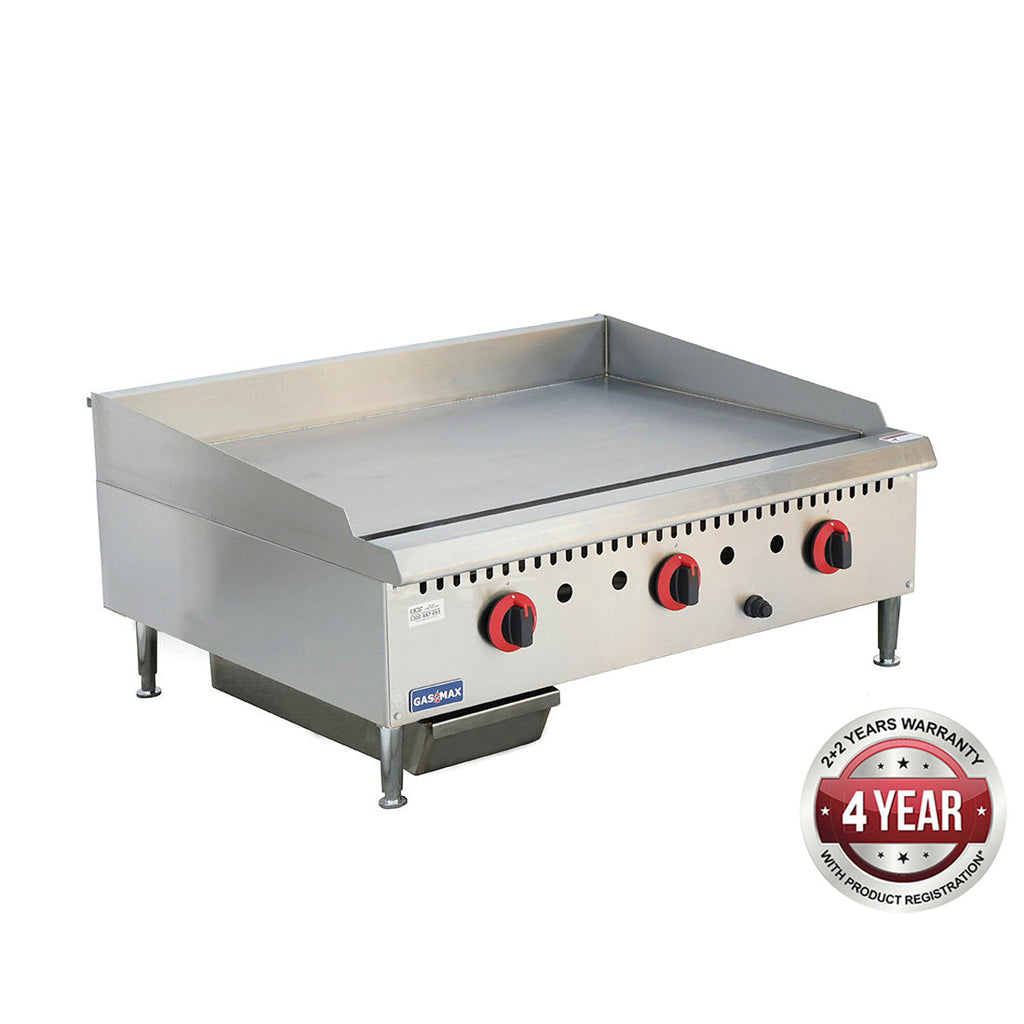 Three Burner Ng Griddle Top - GasMax GG-36