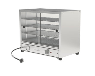 Pie Display and Food Display 50 Capacity with Sliding Glass Doors - Woodson W.PIA50G